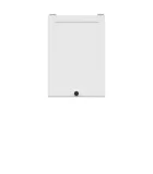 Wall cabinet JUNONA LINE G1D/40/57LP BRW white order